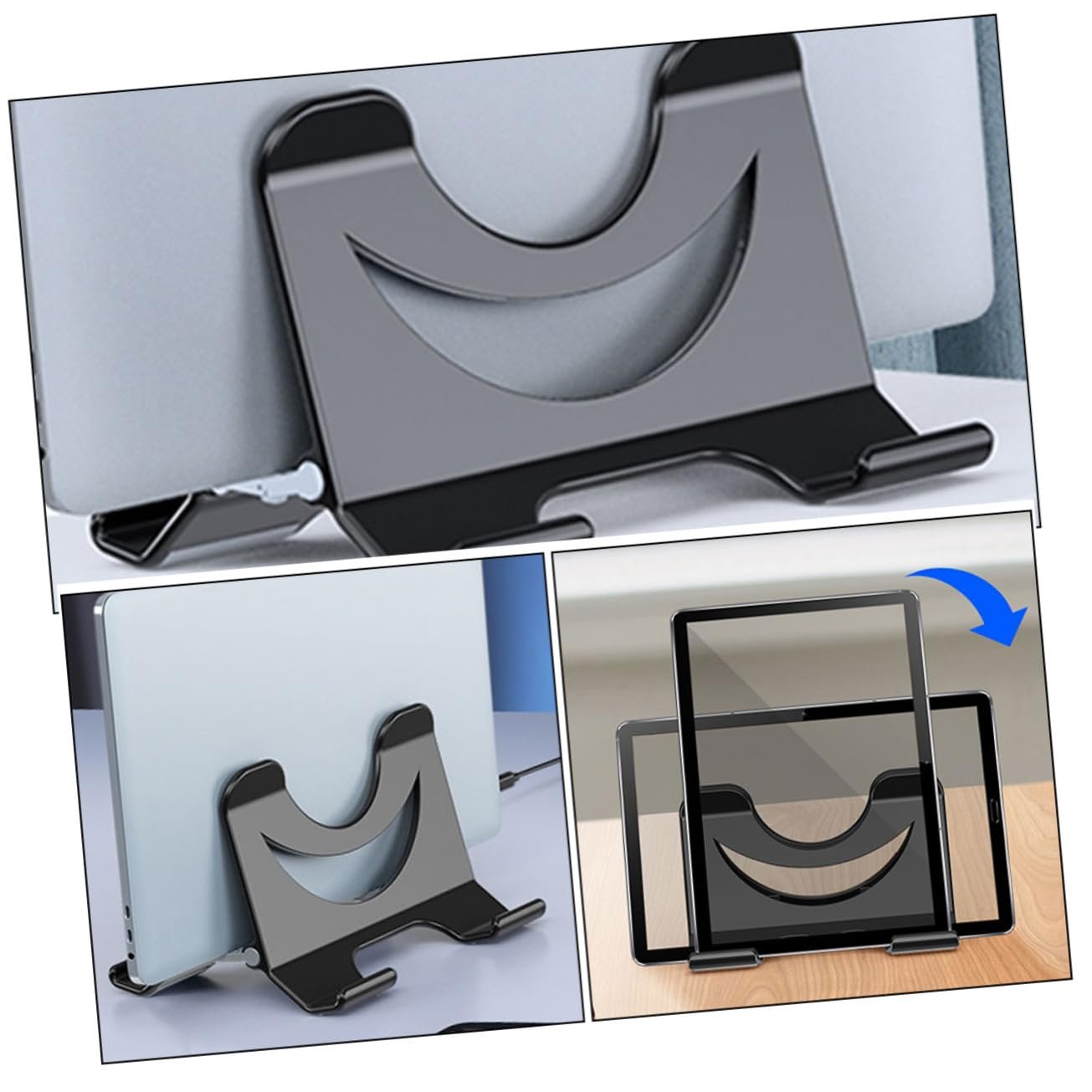 Подставка для ноутбука Универсальная Маленькая ABS и силикон, фото №3