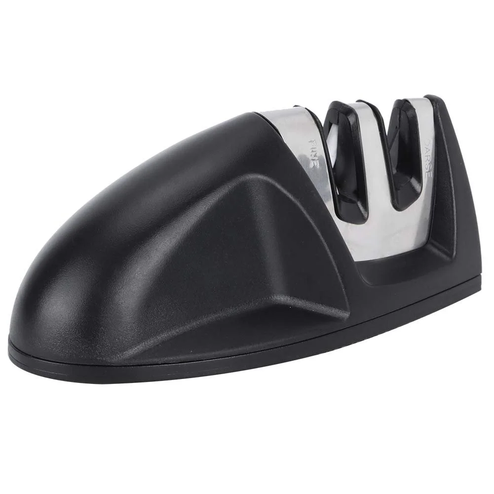 Точило для кухонних ножів Jeffergarden 2 слоти плоска Чорна, фото №3