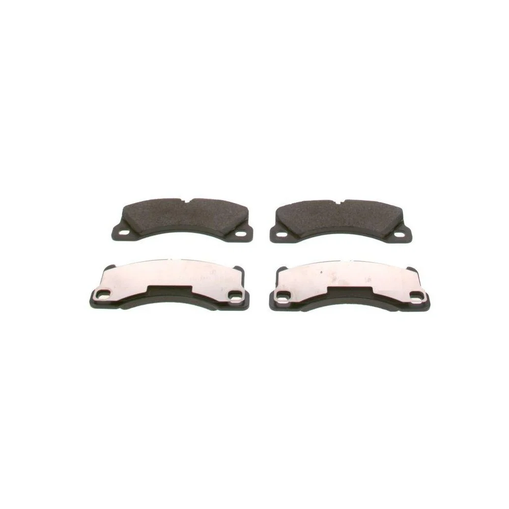 Комплект гальмівних колодок, дискове гальмо BOSCH 0 986 494 206 для AUDI PORSCHE VW BENTLEY, фото №1