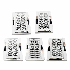 Накладні вії з підводкою Набір вій Натуральний вигляд synthetic.ua - Фото 1