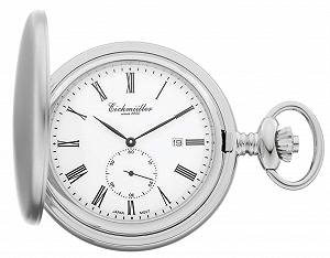 Карманний годинник Eichmüller Quartz Small Seconds Date Сріблястий - Фото 1