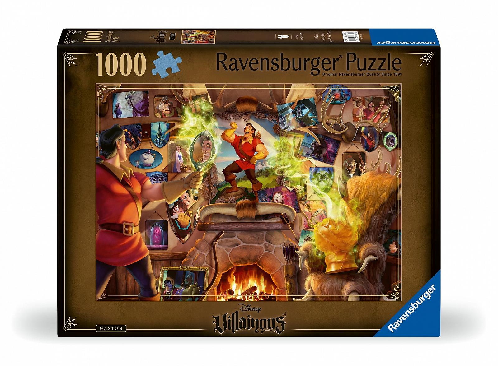 Пазл Ravensburger Villainous Gaston 1000 элементов 2D, фото №2
