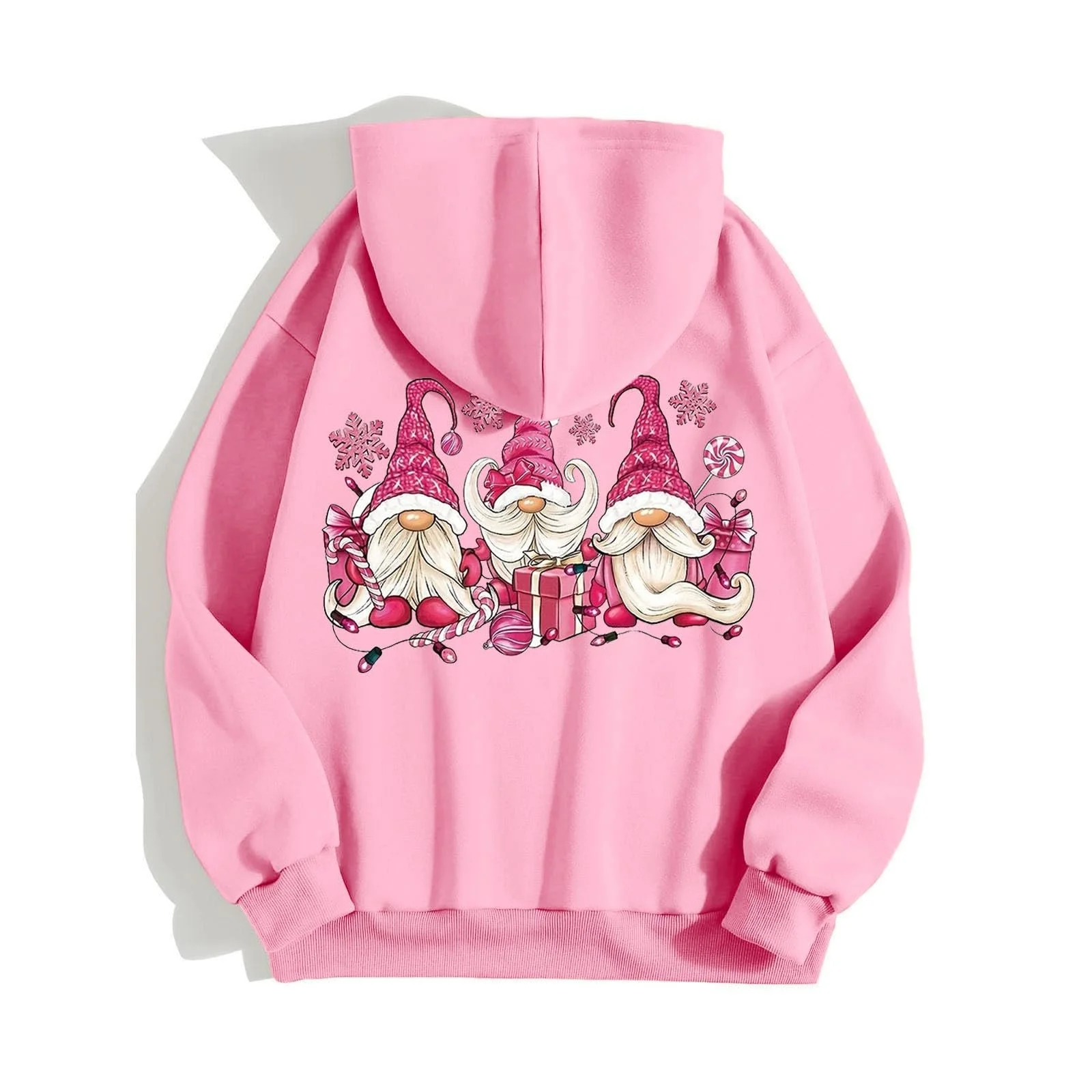 Женская толстовка с капюшоном Y2K с принтом, длинный рукав, рождественский джемпер, модная уличная толстовка, женская повседневная модная рождественская толстовка с принтом, фото №6 Женская толстовка с капюшоном Y2K с принтом, длинный рукав, рождественский джемпер, модная уличная толстовка, женская повседневная модная рождественская толстовка с принтом, фото №6