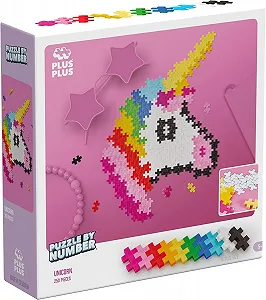 Конструктор-головоломка Plus-Plus Unicorn, 250 деталей synthetic.ua - Фото 1