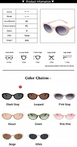 Сонцезахисні окуляри SISWIM Овальні Чорний/Рожевий - Фото 1