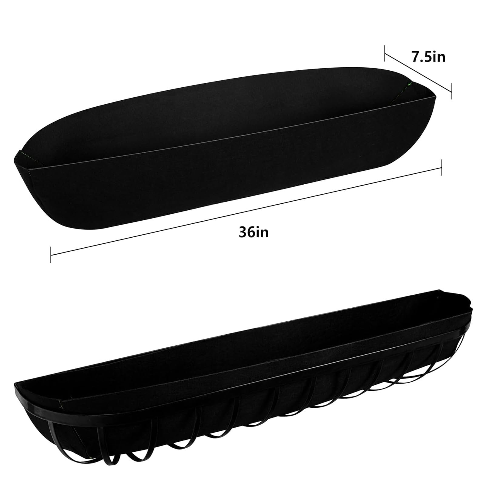 Вкладиші для підвісних кошиків 36 дюймів 3 Pieces Black, фото №3 Вкладиші для підвісних кошиків 36 дюймів 3 Pieces Black, фото №3