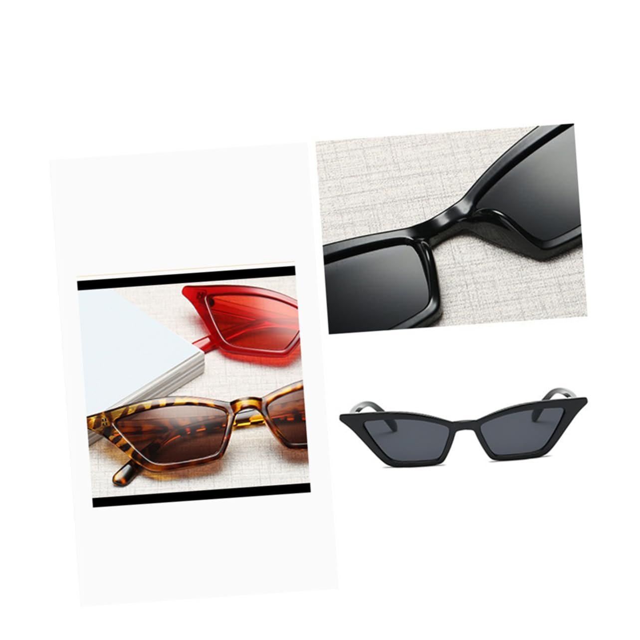 Сонцезахисні окуляри поверх окулярів PACKOVE, 3 шт, Вінтажні, фото №6