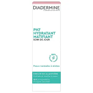 Денний крем Diadermine PH7 Day Moisturising Mat 50 мл упаковка з 2 шт. synthetic.ua - Фото 1