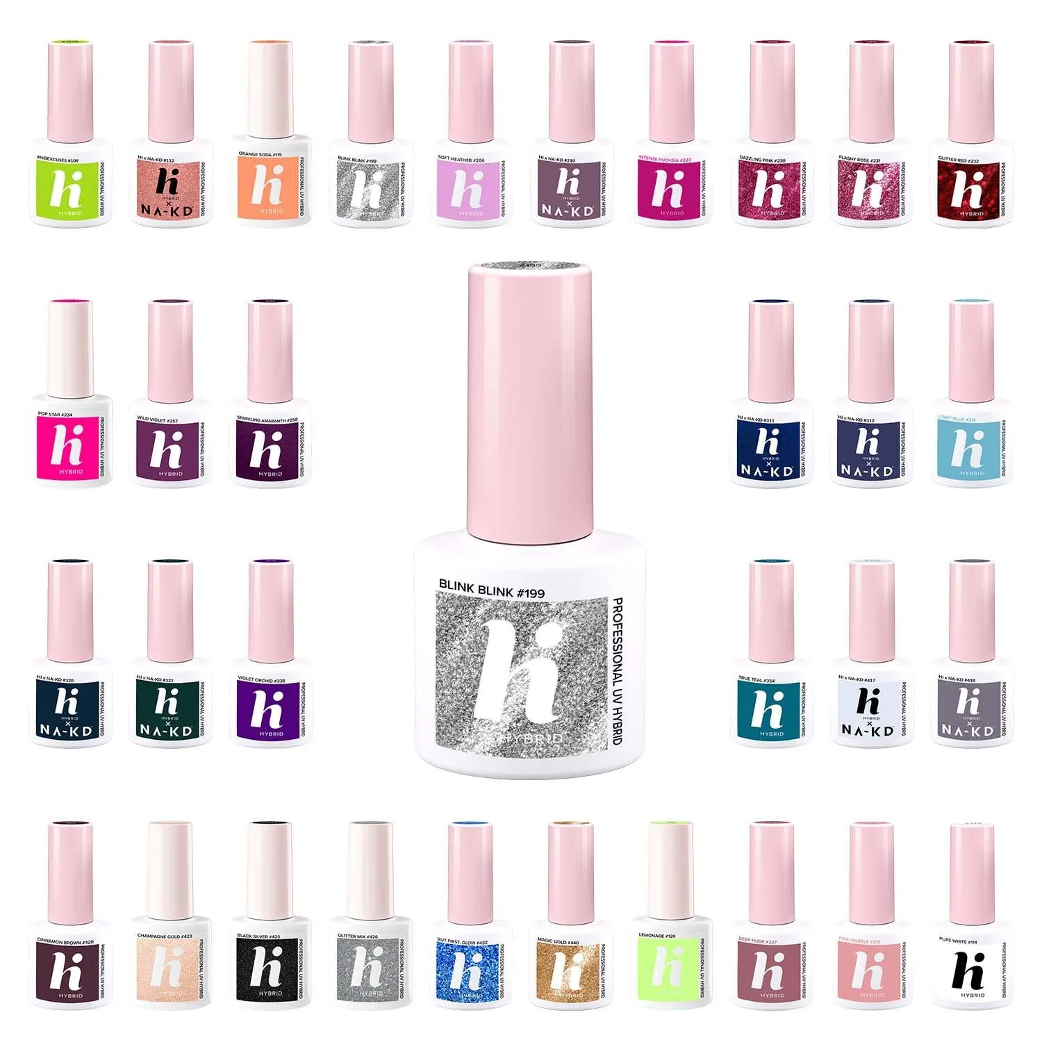 Гель-лак Hi Hybrid Pastel 622, фото №1 Гель-лак Hi Hybrid Pastel 622, фото №1