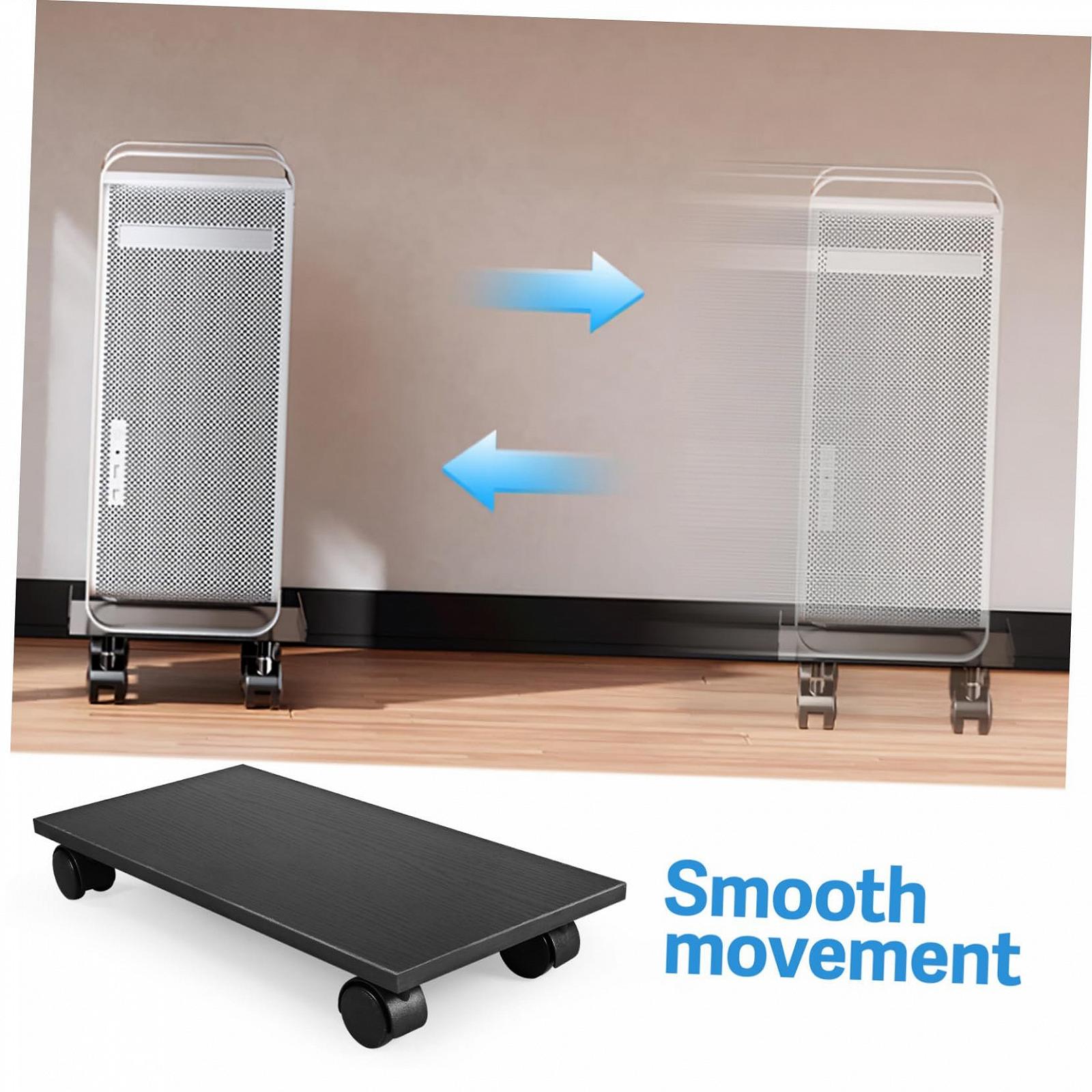 Регулируемая подставка для PC Tower Держатель для компьютерного корпуса, планшета, мобильного CPU для оптимизированной циркуляции воздуха Стабильная напольная подставка для офиса и дома, фото №9