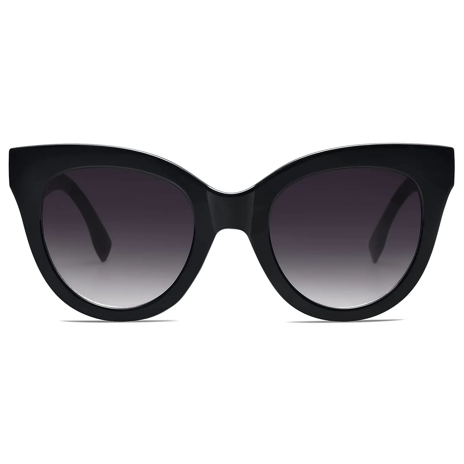 Сонцезахисні окуляри Жіночі SOJOS Ретро Cat Eye SJ2074 Великі Вінтажні Стильні, фото №2