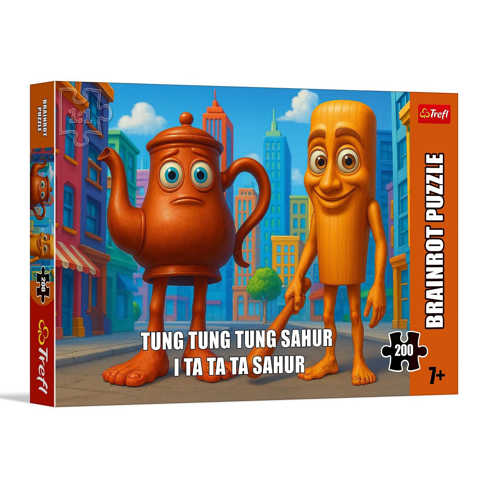 Пазл Trefl BrainRots Tung Tung Sahur 200 деталей, фото №1
