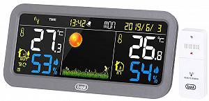 Купить Метеостанция Trevi Серая - Фото 1 Метеостанция Trevi Серая - Фото 1