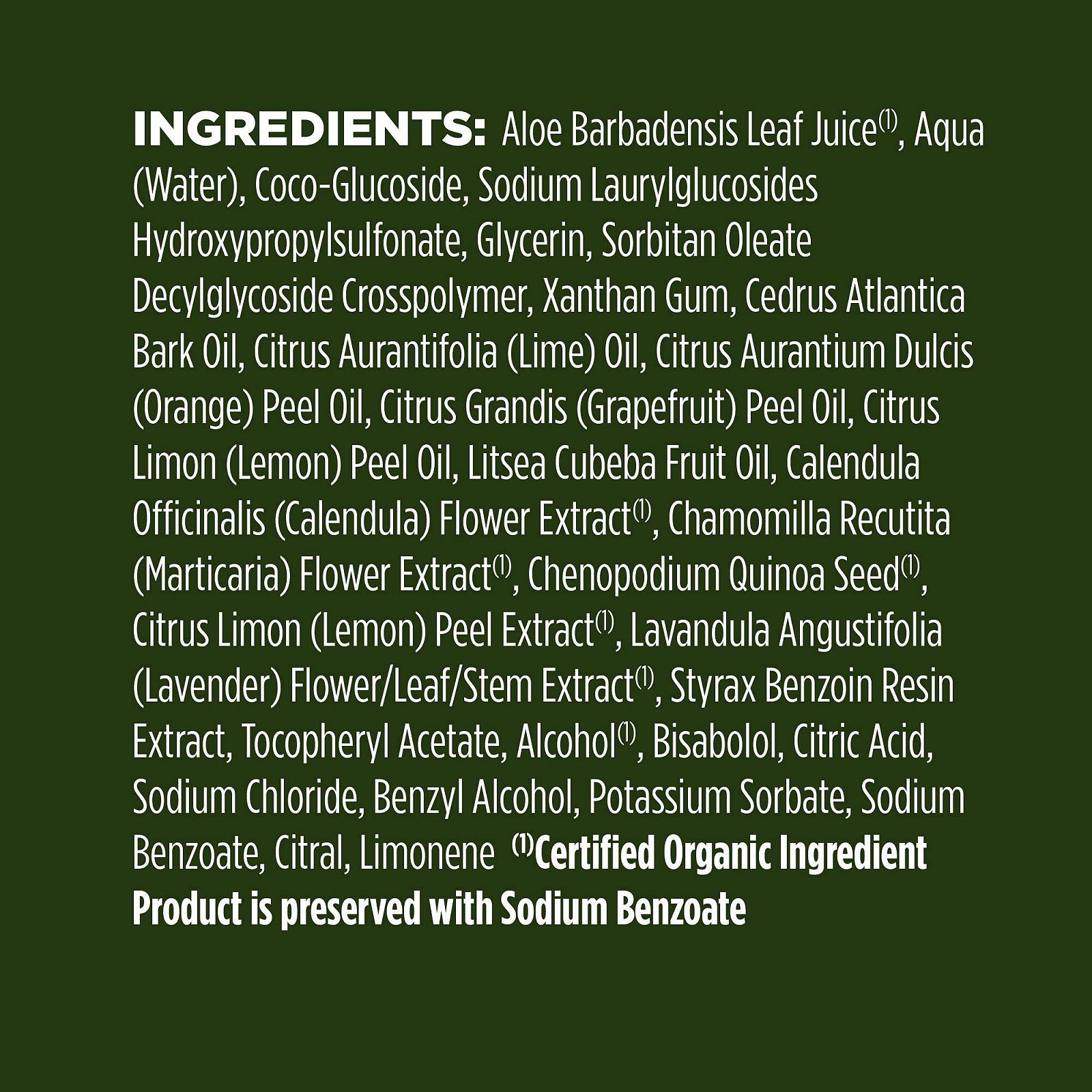 Гель для душу Avalon Organics Lemon 355 мл, фото №4 Гель для душу Avalon Organics Lemon 355 мл, фото №4