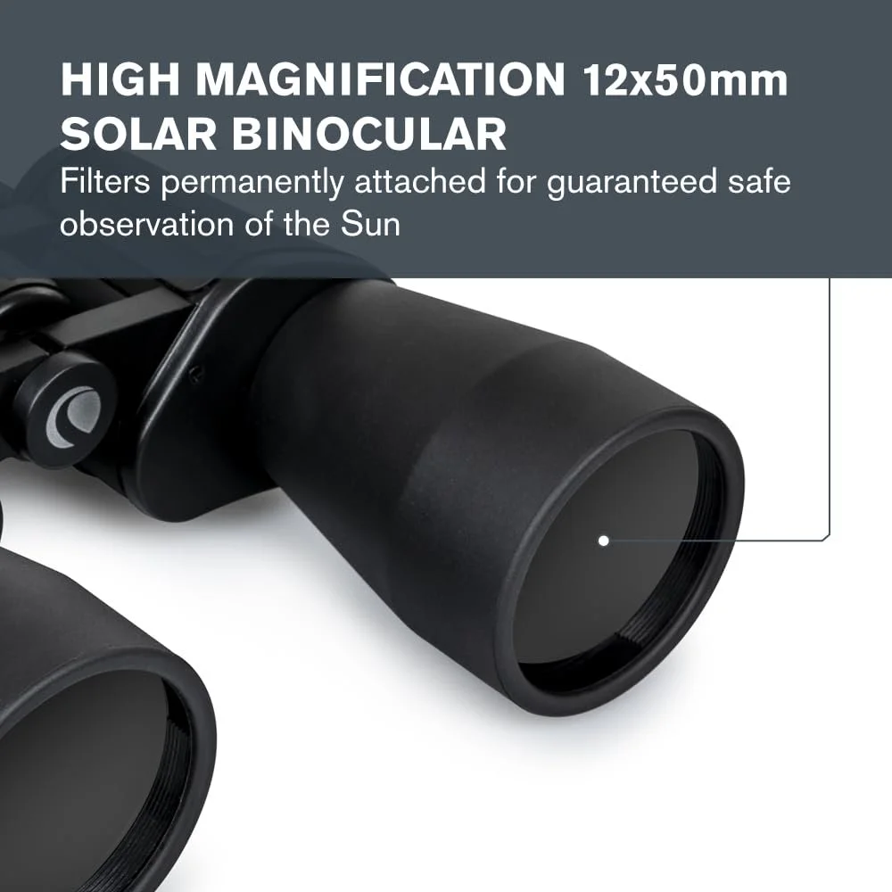 Бінокль Celestron EclipSmart Safe Solar Eclipse 12x50mm, фото №2