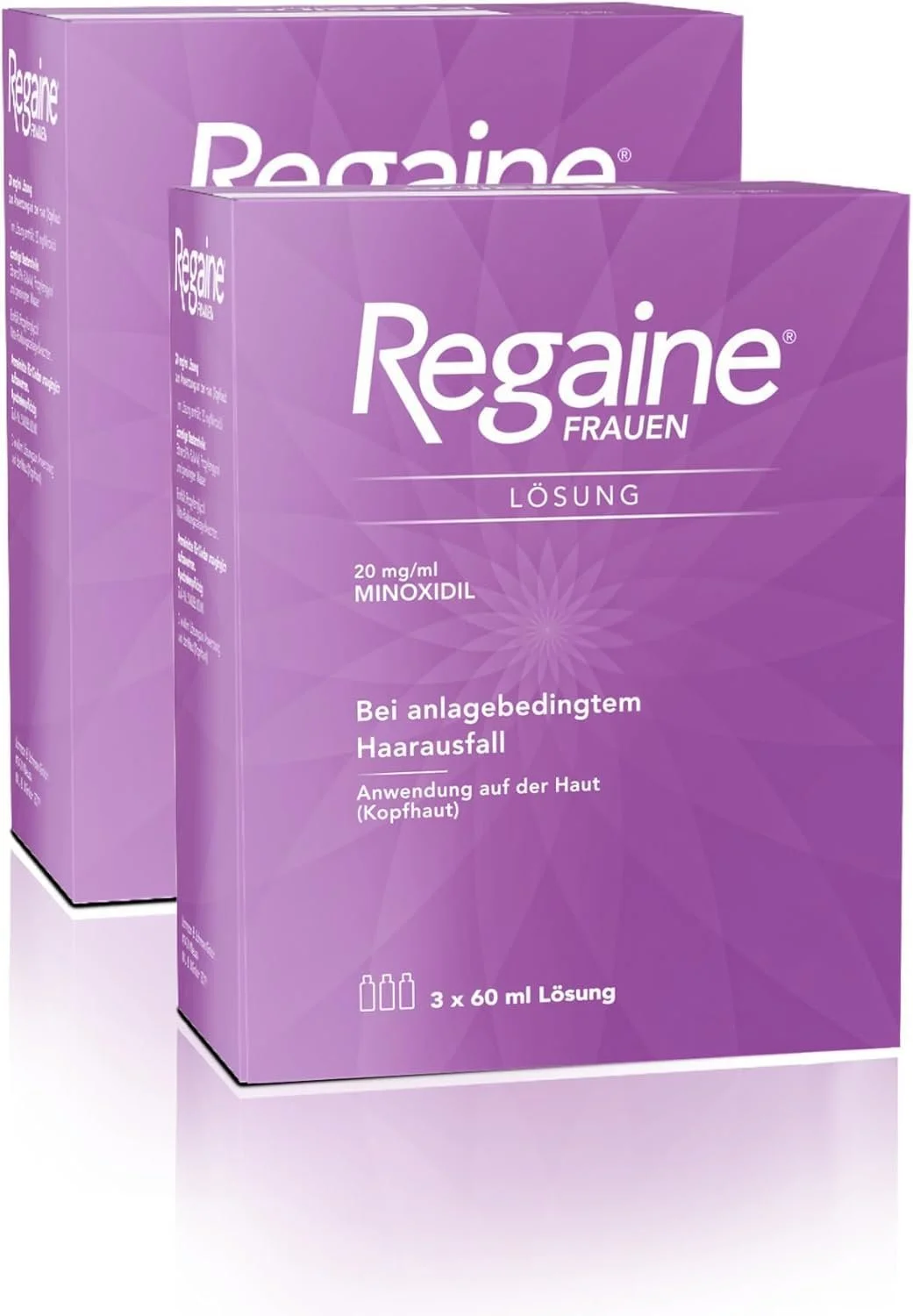 Розчин REGAINE Жіночий, з 2% Міноксидилом, 1 місяць, фото №1 Розчин REGAINE Жіночий, з 2% Міноксидилом, 1 місяць, фото №1