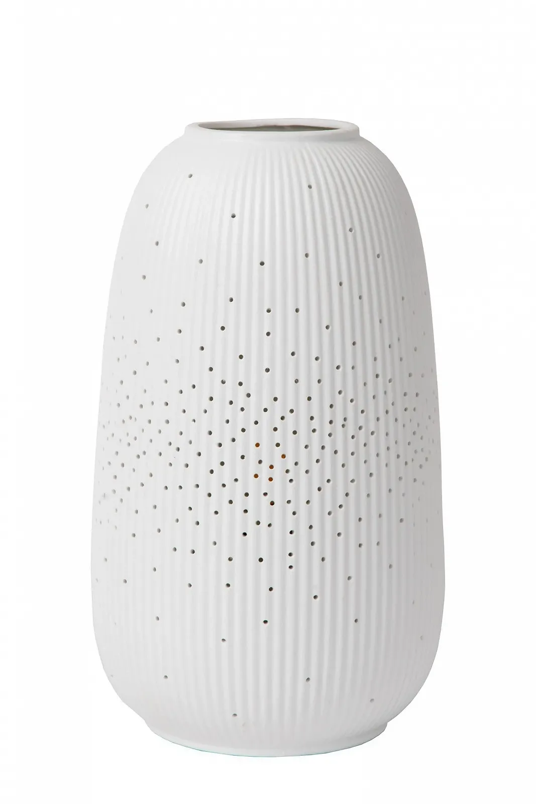 Настільна лампа LUCIDE FLORES Діаметр 14.1 см 1 x E14 Біла, фото №2