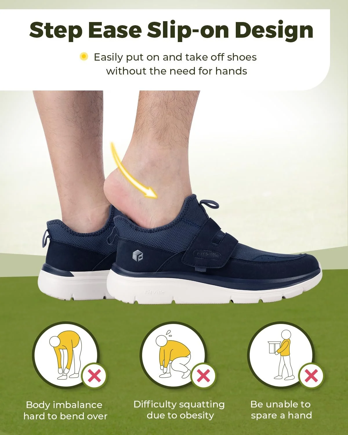 Кросівки FitVille Cloud Wanderer V5 Широкі Легкі, фото №3