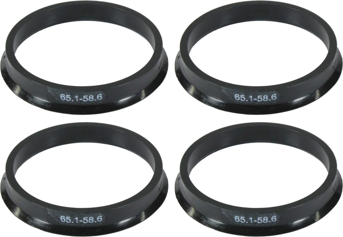 Кільця центрувальні для колісних дисків 65.1-58.6 Walline термопластик WL, фото №1