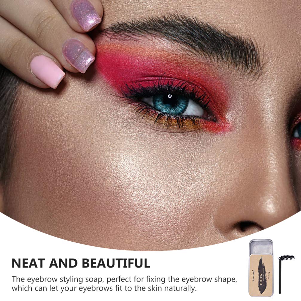 Набор Mobestech 2-piece eyebrow soap soap pomade, фото №6