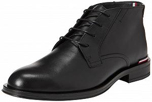 Черевики Tommy Hilfiger Low Boot зі шкіри - Фото 1