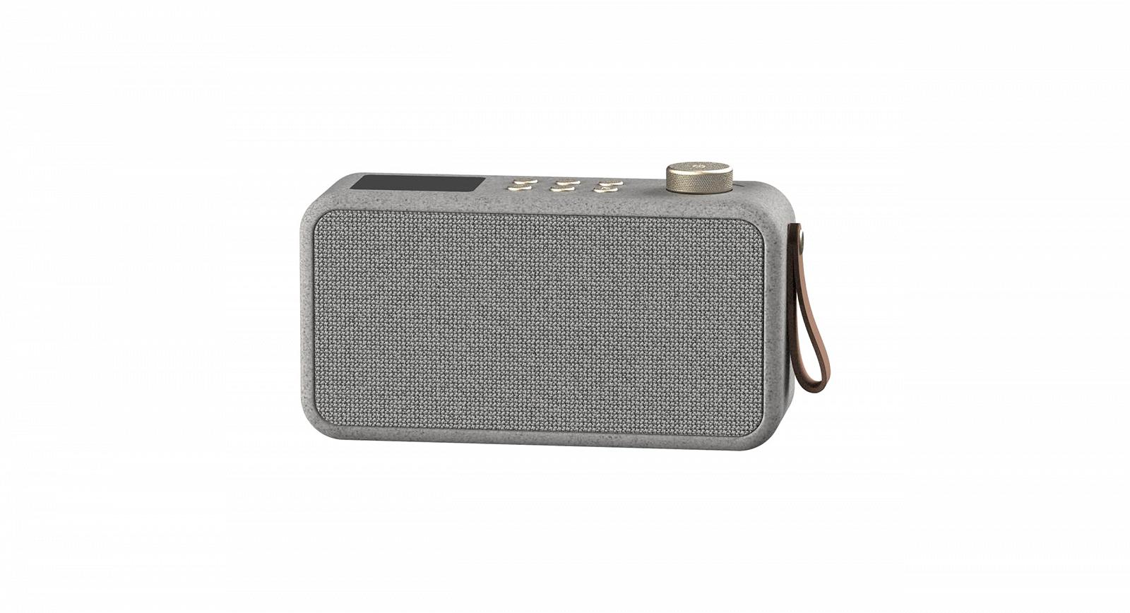 Радіо KREAFUNK aTUNE DAB+ Wheat Fibre, фото №2