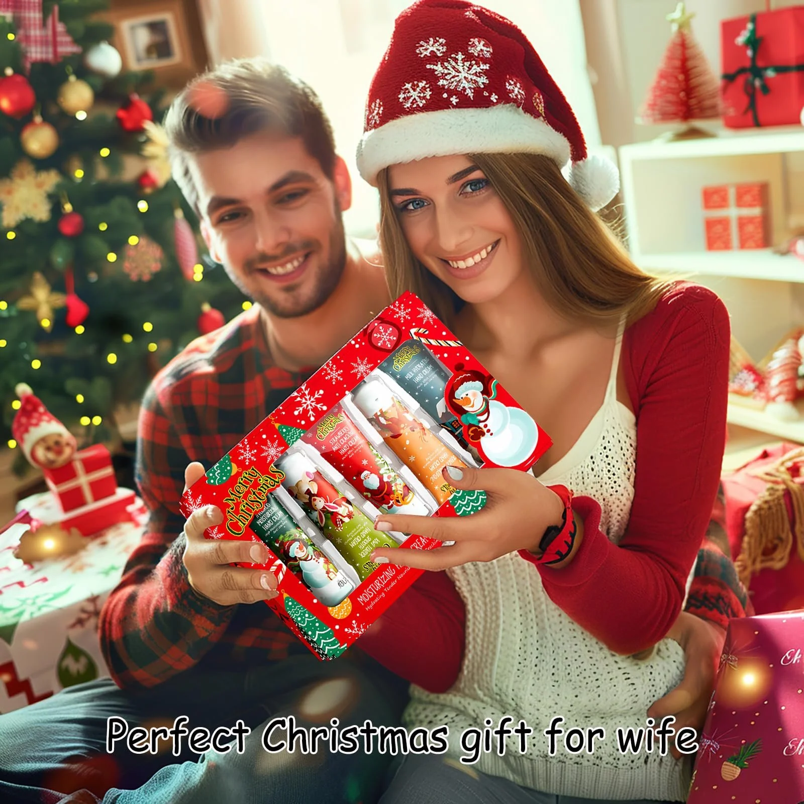 Набір різдвяних кремів для рук - 5 x 30 мл Крем для догляду за руками, фото №7