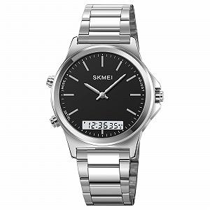 Годинник Skmei 2120SIBK Silver-Black - Фото 1