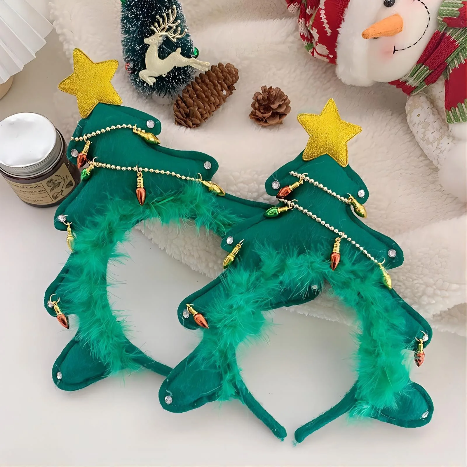 Набор рождественских обручей., фото №3 Набор рождественских обручей., фото №3