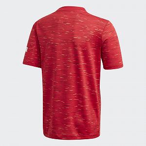 Футболка Adidas Manchester United 20/21 Home Junior synthetic.ua - Фото 1