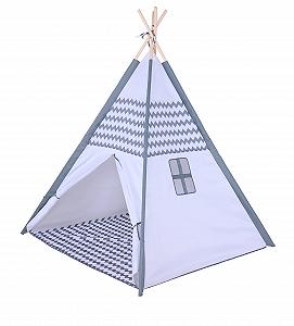 Вигвам Knorr Toys Zigzag Белый, Серый - Фото 1