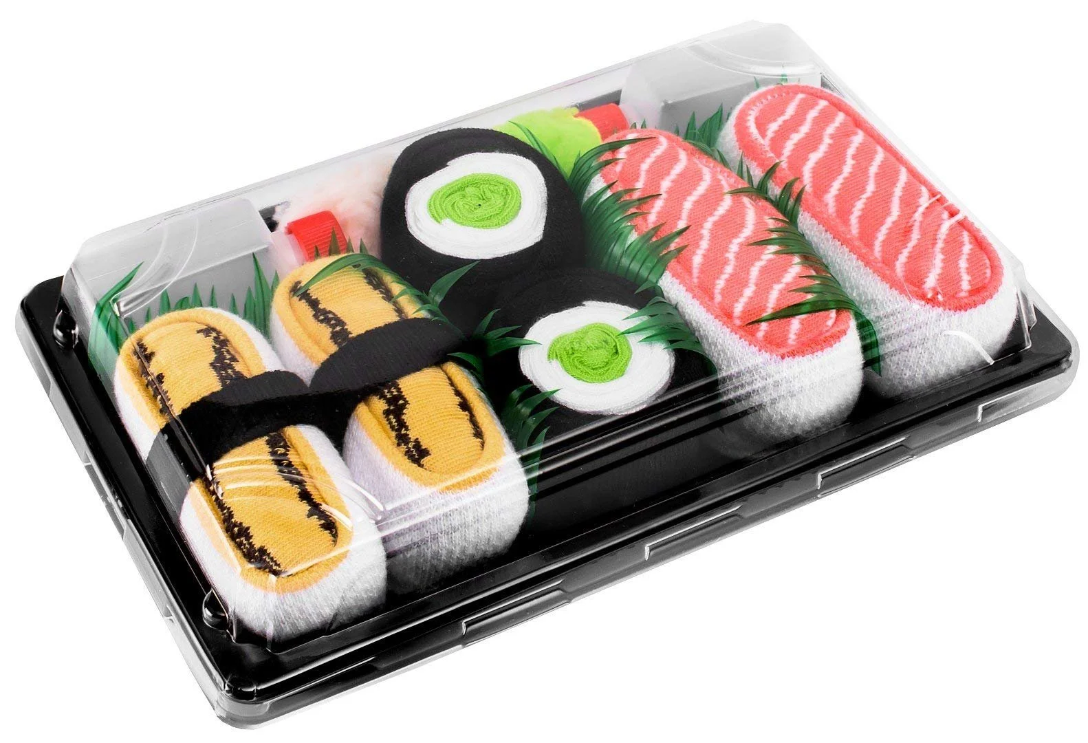 Шкарпетки Rainbow Socks Sushi Socks Box Tamago Cucumber Salmon - 3 пари, фото №1