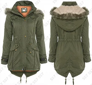 Парка с капюшоном для девочек SS7 Большого размера Черная, возраст от 7 до 13 лет synthetic.ua - Фото 1