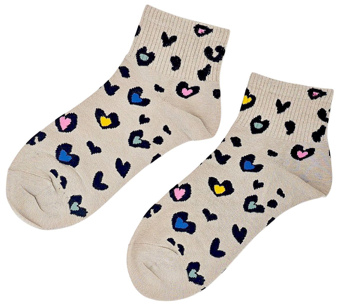 Носки styleBREAKER с леопардовым узором, Размер 39-42, фото №2