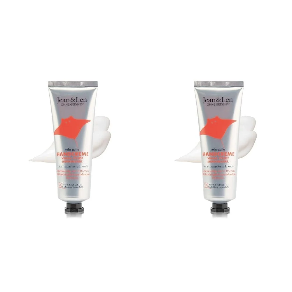 Крем для рук Jean & Len Very Horny Neutral Интенсивный уход для чувствительной кожи рук 75 мл (2 шт. в упаковке), фото №1