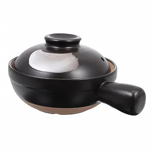 Кастрюля-кесероль Gatuida маленькая фарфоровая с ручкой для 1 человека - Фото 1