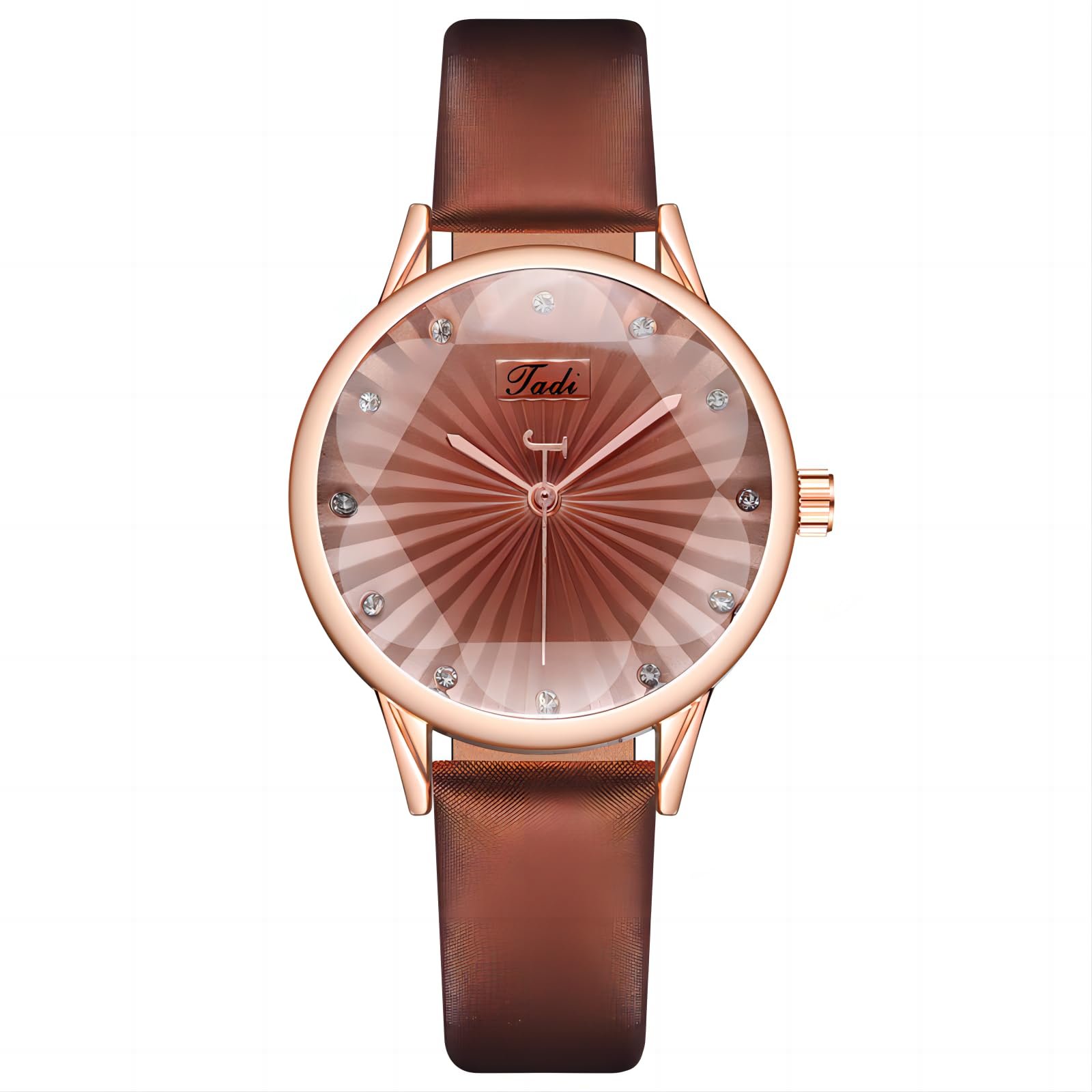 Жіночий годинник Basfur Dress Fe-Montre-071-07, коричневий, Modern, фото №1