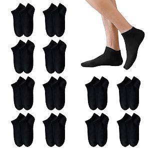 Невидимі шкарпетки для кросівок (12 пар) - Фото 1