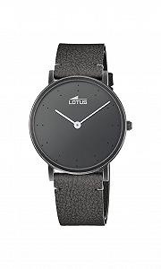 Купить Женские часы LOTUS 18780/4, нержавеющая сталь, кожаный ремешок, черный, 38 мм, черный циферблат, корпус из нержавеющей стали - Фото 1 Женские часы LOTUS 18780/4, нержавеющая сталь, кожаный ремешок, черный, 38 мм, черный циферблат, корпус из нержавеющей стали - Фото 1