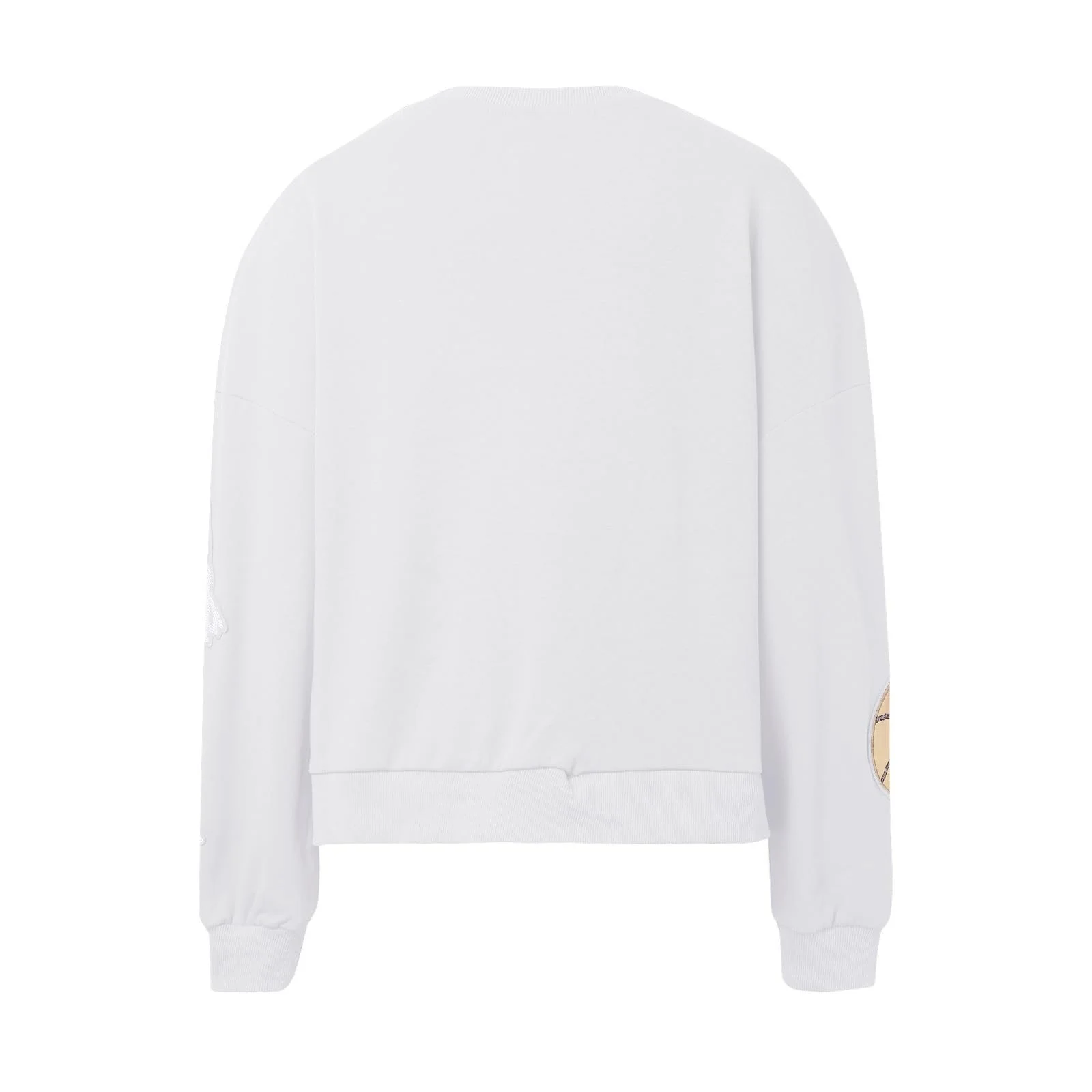 Баскетбольный свитшот для женщин Western милый вышитый с круглым вырезом длинными рукавами с пайетками блестящий удобный опрятный Y2K свободного кроя тонкий осенний 2025, фото №2