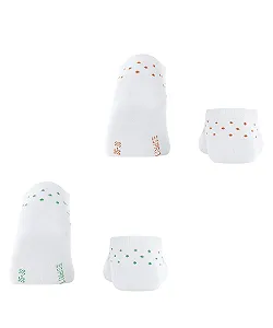 Шкарпетки ESPRIT Fine Dot 2-Pack Жіночі шкарпетки для кросівок, дихаючі, з органічної бавовни synthetic.ua - Фото 1