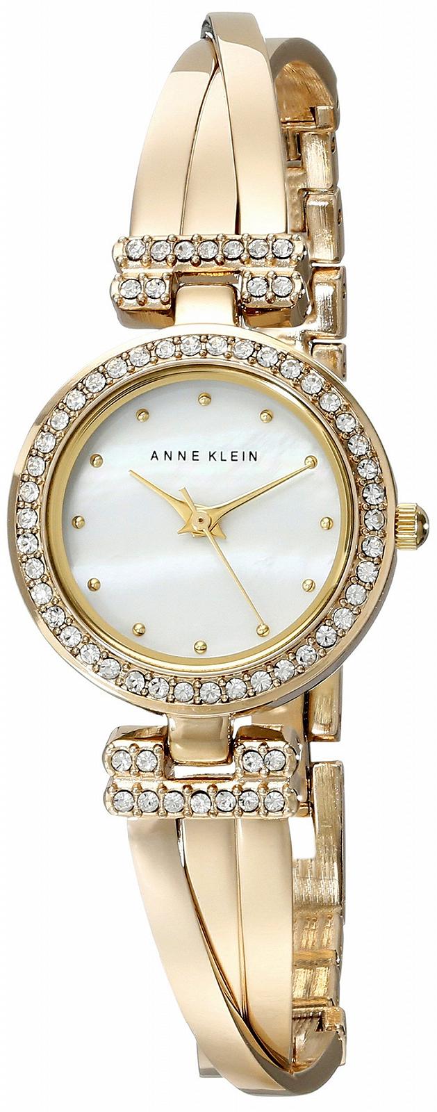 Женские часы-браслет с кристаллами Anne Klein, фото №3