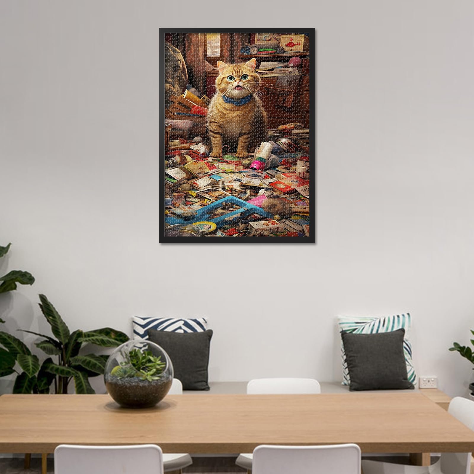 Пазл Orange Tabby Cat 1000 елементів 50 x 70 см, фото №6