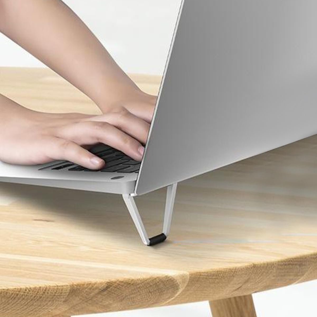 Подставка для ноутбука Эргономичная самоклеящаяся складная портативная (4 шт.), фото №6