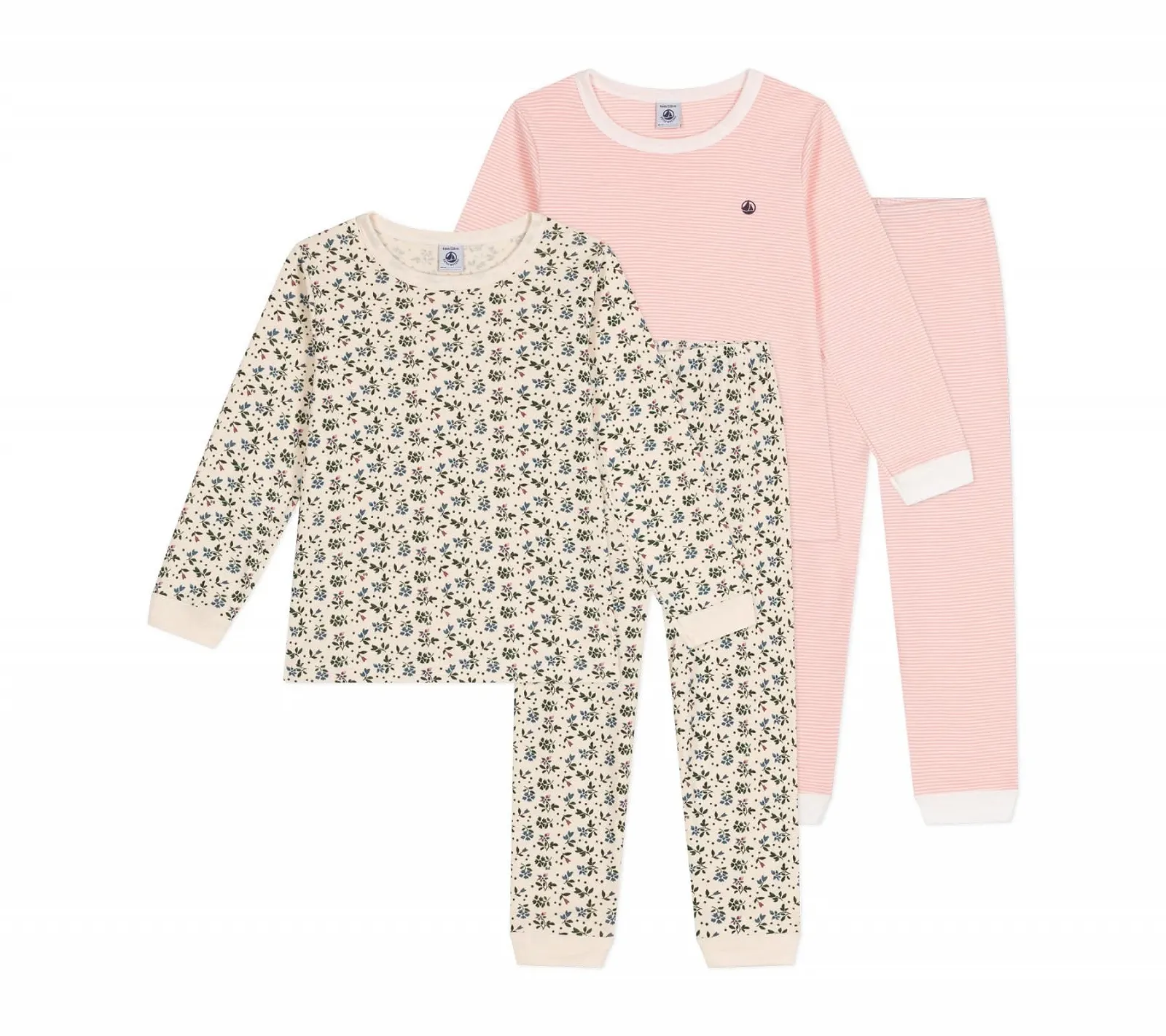 Піжама Petit Bateau З довгими рукавами для дівчаток, фото №1 Піжама Petit Bateau З довгими рукавами для дівчаток, фото №1