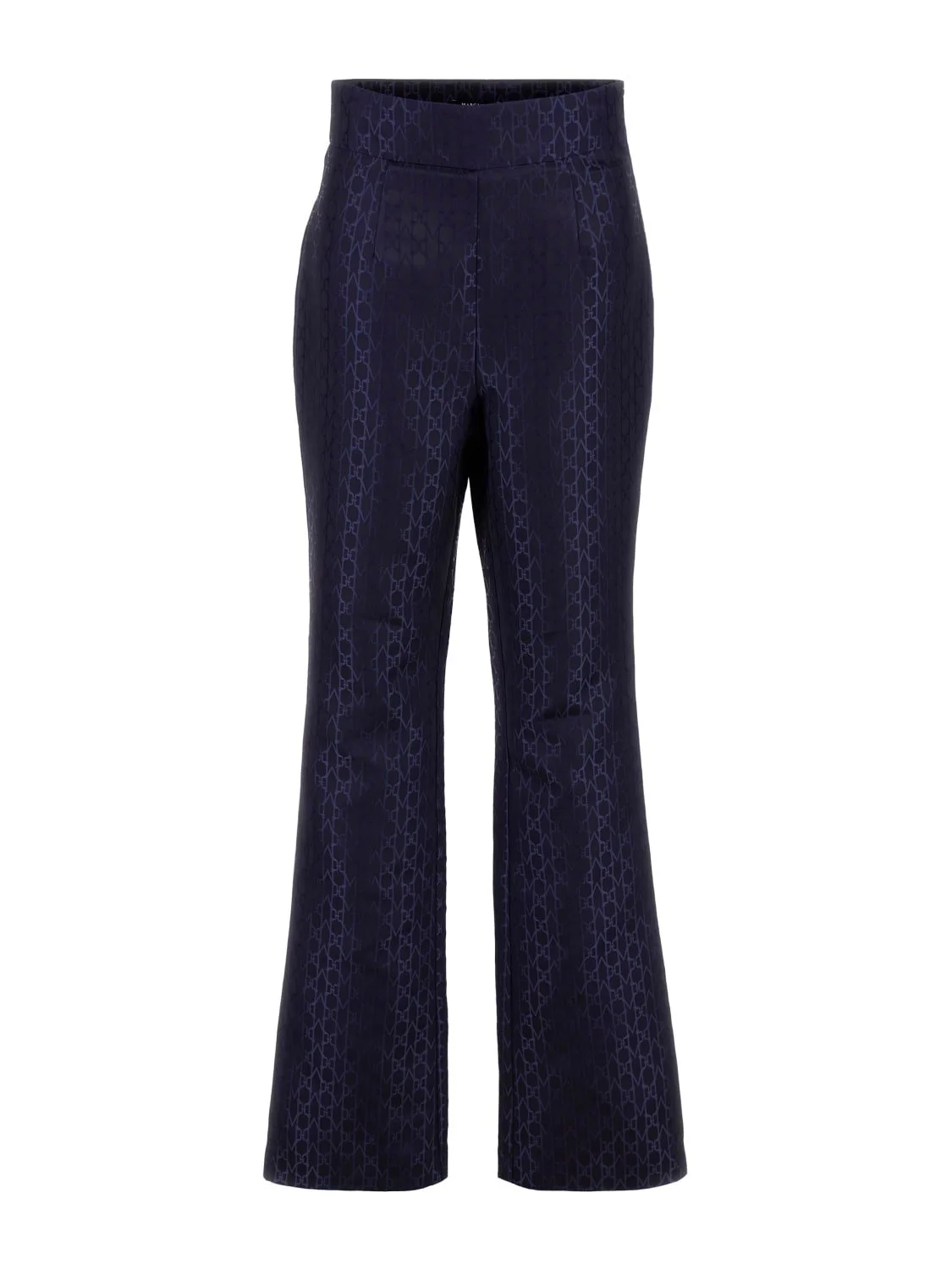 Женские брюки Guess by Marciano с монограммой бренда Темно-синий - 42, фото №1
