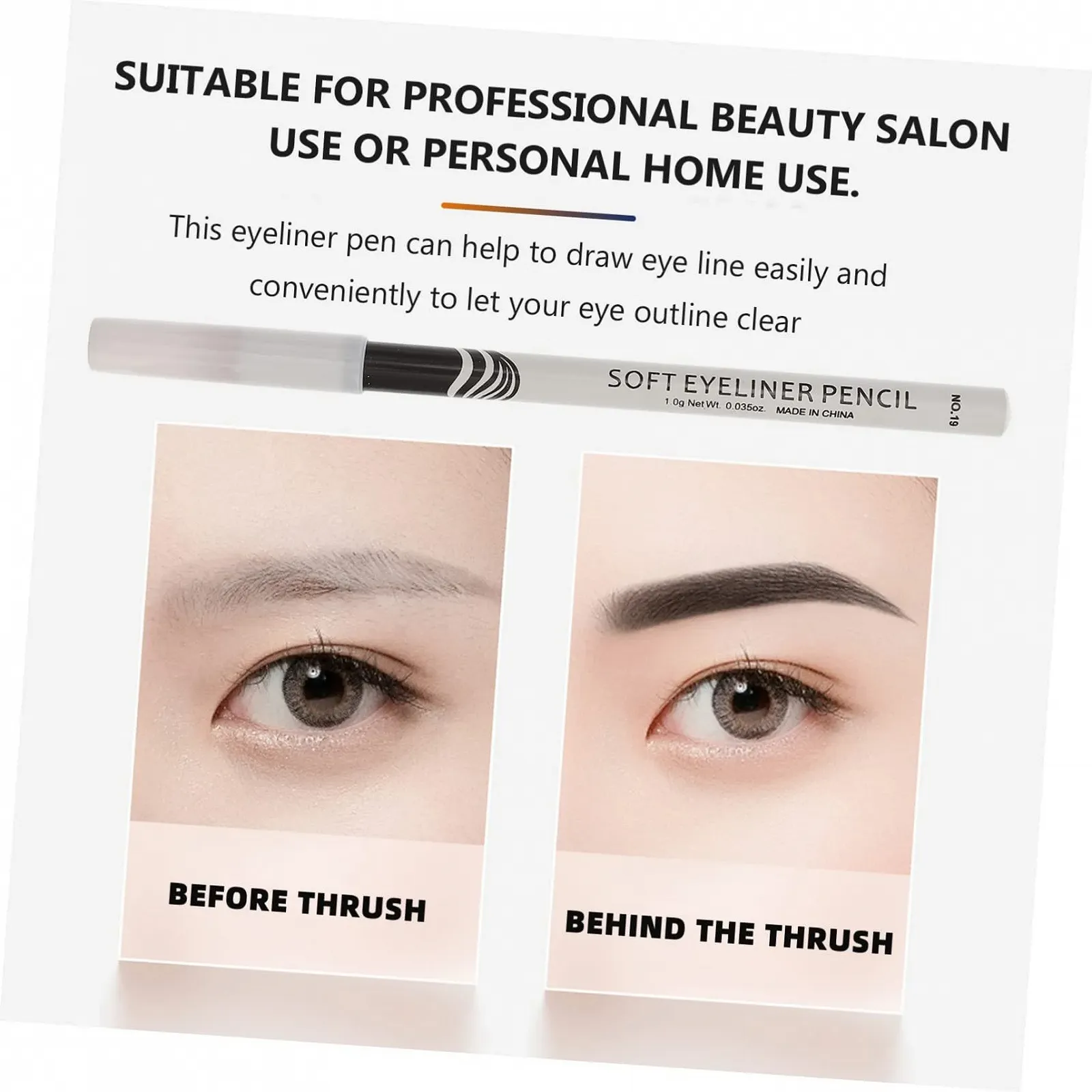 Карандаш TOVINANNA Eyeliner Белый, фото №4 Карандаш TOVINANNA Eyeliner Белый, фото №4