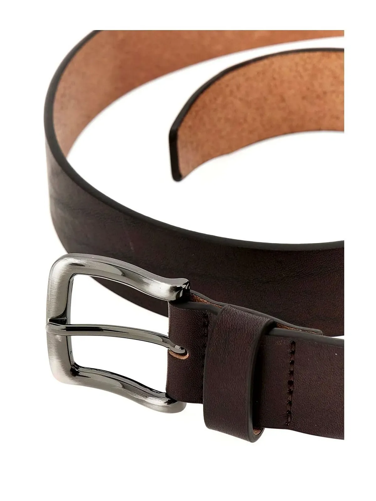 Ремінь GUESS Чоловічий ремінь Коричневий - M, коричневий, M, фото №3 Ремінь GUESS Чоловічий ремінь Коричневий - M, коричневий, M, фото №3