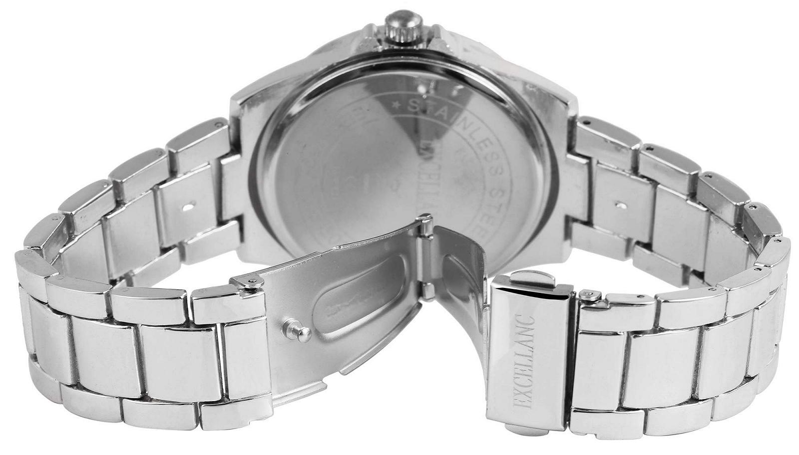 Жіночий годинник Excellanc Металевий браслет зі ланками Люмінесцентні стрілки Аналоговий Кварцовий 1800131, фото №3