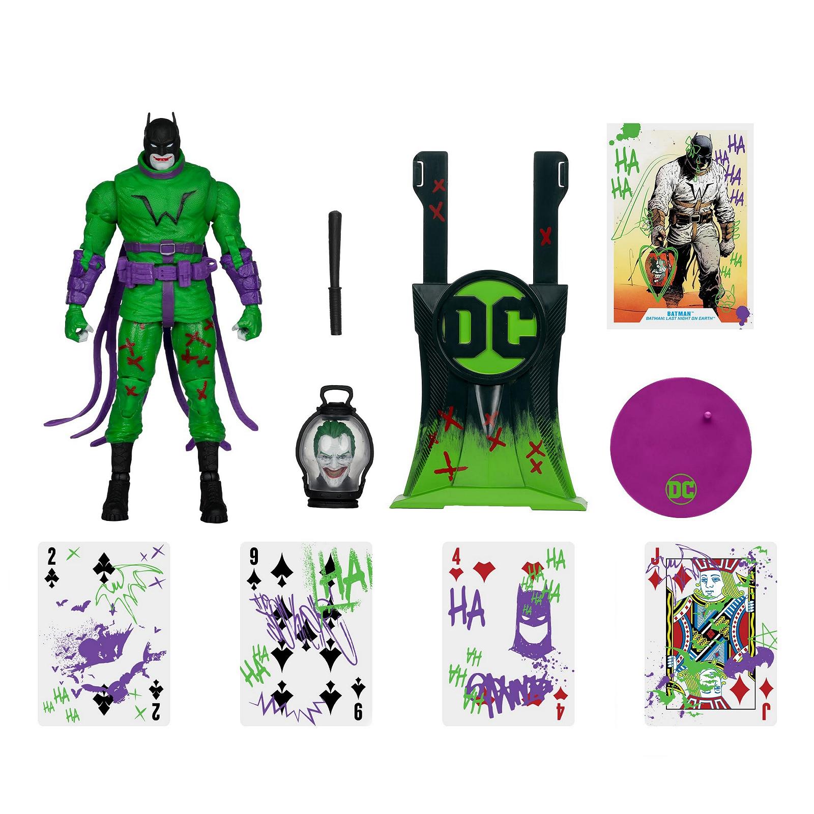 Фігурка McFarlane Batman (Last Knight On Earth) JOKERIZED Gold Label, 17,8 см, фото №6